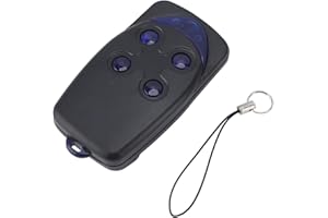 ‎MARHYNCHUS Pilot do otwierania drzwi garażowych, 433,92 MHz bezprzewodowy pilot do drzwi garażowych, odległość transmisji 50-150 m do drzwi roletowych (FLO4-RS)