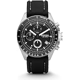Buy Fossil Grant Chronograph Black Dial 