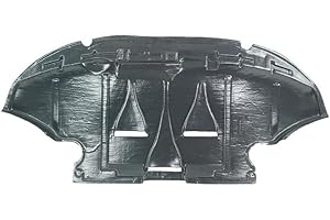 AUTOTEILE GOCHT Motorschutz Abdeckung Unterfahrschutz Mitte Abs Kunstoff Kompatibel mit Audi A4 B5 + Avant Skoda Superb I 3U VW Passat B5 3B B5 3BG + Variant 94-08
