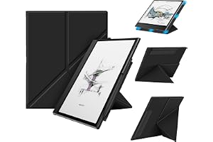 FINTIE Mångsidigt fodral för 10,3 tum Boox Note Air5 C 2025/Air4 C/Air3 C/Air3 B/W ePaper Reader – tunt skyddsfodral med stark magnetisk fastsättning, flera stativvinklar