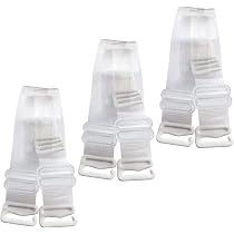 3 Paar Transparente BH-Träger – Unsichtbar, Rutschfest & Verstellbar (15 Mm, TPU-Material)