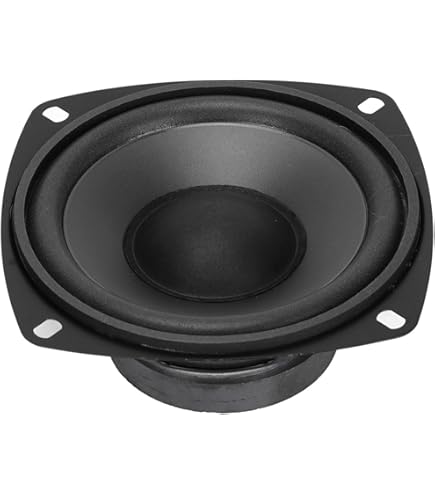 Pyle Subwoofer de bobina de voz única para automóvil, 6.5 pulgadas
