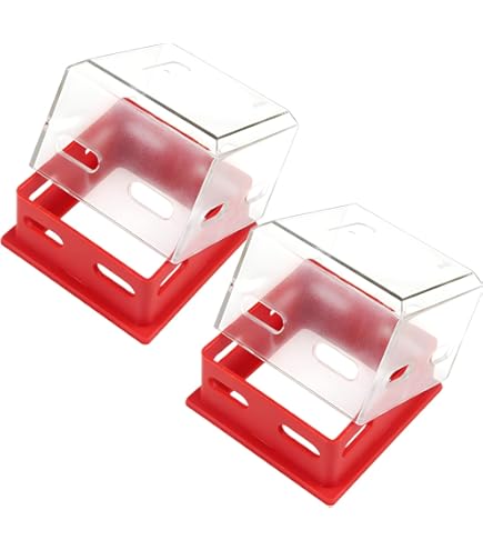Lot De 20 Couvercles De Protection Pour Boutons – Étanches & Anti-Usure – Pour Interrupteurs, Arrêt D'Urgence – Blanc - 7