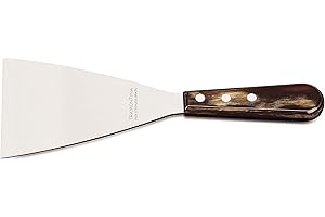 Tramontina Landhaus Grillspachtel 25 cm, Edelstahl, Griff aus FSC-zertifiziertem Holz
