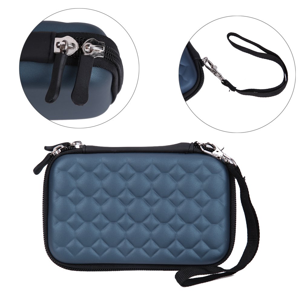 Frndzmart External Harddisk Pouch/Case for Toshiba, Dell, HP, Seagete, Hitachi, Western Digital, Sony 2.5 inch, Blue - Image 7