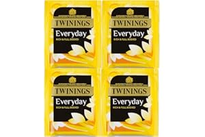 Twinings Everyday Tea Individually Enveloped Teabags, 50 count by Shop4Choice