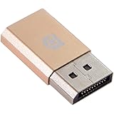 Cablecc DP Adaptateur d'affichage virtuel Displayport Prise factice Émulateur fantôme sans tête 2560 x 1600p @ 60 Hz