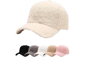 Cozyan Cappellino con Visiera Baseball cap Cappellino Unisex Regolabile Cappello con Visiera Berretti da Baseball Unisex Cappellini Invernali Cappelli per Circonferenza della Testa