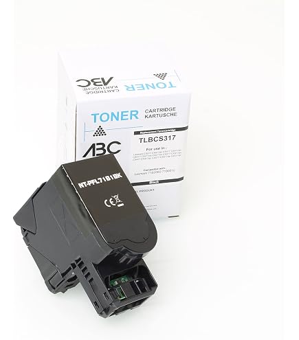 Lexmark CS317-dn Toner ECO Toner BLACK Für Lexmark CS317-dn, CS-517-de, CX-417-de – 3.000 Seiten, Kompatibel Lexmark Ms510dn Toner