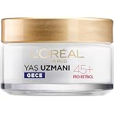 L'Oreal Paris Yaş Uzmanı 45+ Kırışıklık Karşıtı Sıkılaştırıcı Gece Kremi