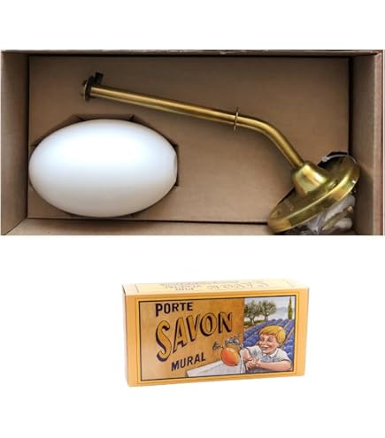Savon Rotatif Provendi Lait D'amande - Lot De 2 - Pour Porte-savon à écrou - Neuf