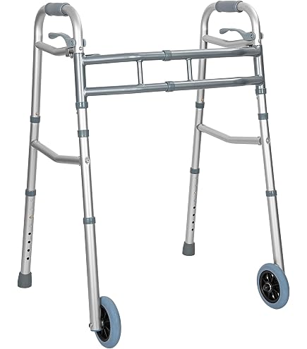 Cadre De Marche Déambulateur Pliant HMS VILGO TA 3905 - Charge Max 120kg - Neuf
