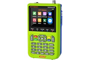 GTMEDIA GT Media V8 Finder2 Pointeurs Satellites Finder Meter Localisateur Signal Satellite Numérique pour DVB-S2X/S2/S Le réglage de la Parabole Satellite, 3.5" LCD HD H.264 Sat Finder
