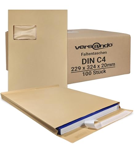 100 X Kompaktbrief Luftpolsterversandtaschen 100 Luftpolster-Versandtaschen Kompaktbrief DIN Lang – Selbstklebend, Sicher Für Pakete 100 Kompaktbrief TAP DIN Lang Quer