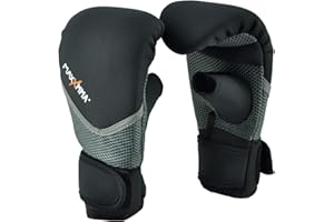 ‎MAXXMMA MaxxMMA Neopren Waschbare Boxhandschuhe, Handgelenkschutz, Ideal für Anfänger, Boxsack-Training, Fitness-Workout