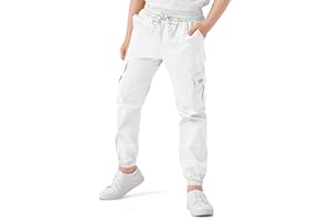 Csqtongan Pantaloni Cargo da Ragazzo, Pantaloni Cargo per Bambini, con Elastico in Vita