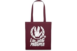 Spreadshirt Star Trek Discovery LLAP Vulkanier Stoffbeutel