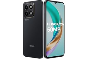 HONOR X6b 4G Smartphone 4Go 128Go, 50MP, 5200mAh Batterie, 6.56" 90Hz TFTLCD, Android 14, Dual Sim, NFC, Noir