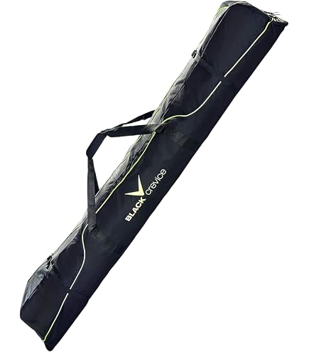 Skitasche Atomic Atomic Double Ski Bag – Längenverstellbare Skitasche Für 2 Paar Ski (175-205cm) Ski Koffer