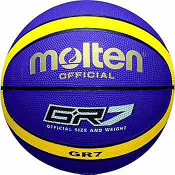 MOLTEN Basketball Balón, Unisex, Morado/Amarillo, 7: Amazon.es ...