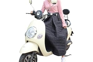 biteatey Roller Regenschutz Motorroller, Beinschoner Thermisch wasserdicht & Winddicht Warm Scooter Beinschutz Kit für Scooter Elektroautos