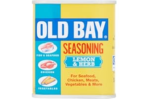 Old Bay Lemon & Herb Seasoning 75 G | Flavourful Taste | Blend of 14 Herbs and Spices with Lemon | Versatile Spice, All-purpose Seasoning | Perfect for Vegetables, Chicken, Fish, Pasta and Pop Corn