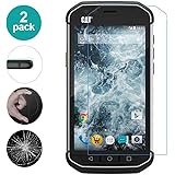 AIOIA Pellicola Vetro per Caterpillar Cat S41【2 pacchi】, Pellicola Protettiva in Vetro Temperato Screen Protector per Caterpi