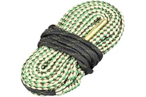 Zeagro Kit de limpieza de pistola 30 Cal .308 30-06 .300 .303 y 7.62 mm cuerda de limpieza de cañón pistola cañón cuerda de limpieza