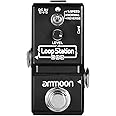 douself Loop Station Mini Guitar Looper Effect Pedal 10 Minutes Recording Time 3 Working Modes True Bypass Full Metal Shell with 1GB Memory Card