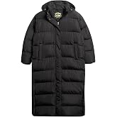 Superdry Women's Maxi Quilted Coat with Hood