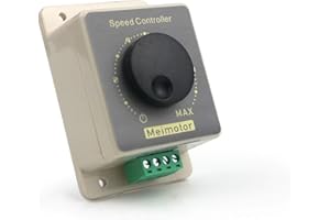 Taikuwu DC 10-60V 12V 24V 36V 48V 20A modulatore di larghezza di impulso PWM regolatore di velocità del motore regolatore impermeabile Shell