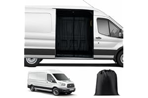 ZWPARTS Zanzariera Magnetica Personalizzata per 2014-2024 Ford Transit MK6 MK7 MK8 MK9 250/350/350HD High Roof 148WB And 178WB per Porta Laterale, Zanzariera per Furgone per Porta Laterale
