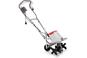 IKRA elektrisk jordfräs IEM 1500, flexibel arbetsbredd 32 och 45 cm | Jordluckring och förberedelse av såbädd, 1500 W, arbetsdjup 20 cm, bromsklo, transporthjul, hopfällbar