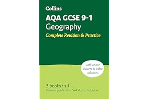 AQA GCSE 9-1 Geography Complete Revision & Practice: Ideal for the 2026 and 2027 exams includes online edition, quizzes and video solutions (Collins GCSE Grade 9-1 Revision)