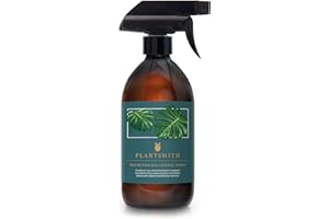 Plantsmith Protecting Bug Control Spray for Indoor Plants & Flowers, Natural Strengthening Formulation to Repel Insects & Pests – 500ml Mist