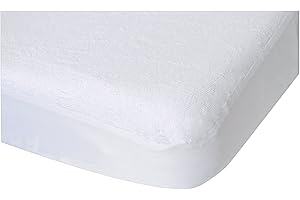 DOMIVA Poyetmotte Toucan proteggi materasso, 50 x 100 cm, bianco