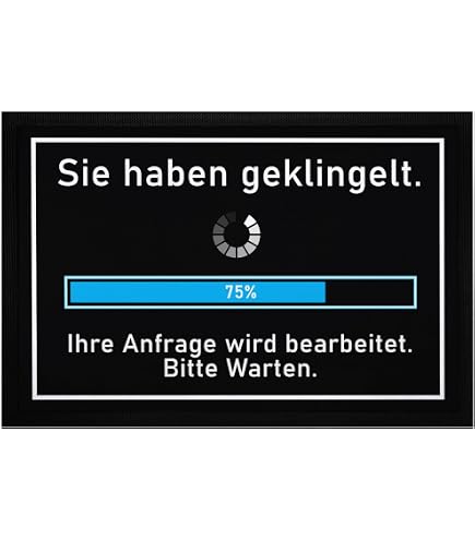 Zerbino Umoristico 'Sie Haben Ihr Ziel Erreicht' – 40x60 Cm – Antiscivolo In PVC – Lavabile