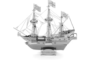 Metal Earth - Maqueta metálica Barco Golden Hind , color/modelo surtido