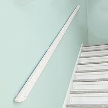 Corrimano Scale In Legno Massello 400cm - Ringhiera Antiscivolo Per Anziani E Bambini - Foto 9