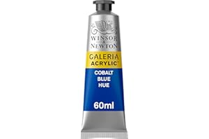 Winsor & Newton Colori Acrilici, Blu Di Cobalto Imitazione, 60 ml, Confezione Da 1