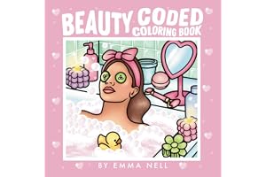 Beauty Coded Coloring Book: Easy Beauty Designs for Adults & Teens
