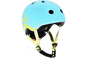 Scoot & Ride SR-Casque XS-Blueberry vélo Mixte, Myrtille, 45 BIS 51cm
