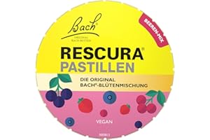 ‎BACH RESCURA Bach RESCURA Bachblüten Pastillen Beeren-Mix I 50 g I Bachblütenmischung für unterwegs I ehemals Rescue das Original