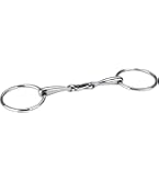 Panduro Hobby Horse – Lot De 2 Mors (Bridong Bit & Pessoa Bit) 12,5 Cm Pour Cheval Bâton, Accessoires Métalliques Argentés