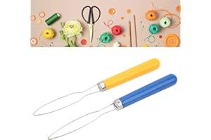 HEEPDD Confezione da 2 Ausili per la Medicazione con Gancio per Bottoni con Ausilio per Abbottonatura con Cerniera e Ausilio per Tirare la Cerniera per Dispositivo di Assistenza per Bottoni Ausili per Abbott