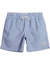 Short De Bain Homme - Maillot De Bains Séchage Rapide, 100% Polyester Recyclé, Élastique Avec Cordon - 12