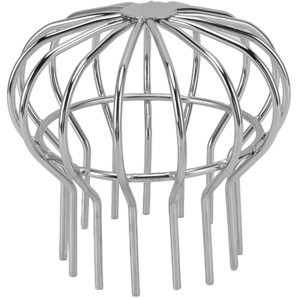 thumbnail image 2 of Raindrops 12 Pcs Gutter Guard Filter Strainer 3-Inch Downspout Guard Protection Net Cover For Leaves Roof Screen 2 of 12
