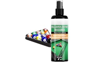 Biljardboll Rengöringsspray 100 ml Politur | Med Vax Och Trasa För Biljardbollar För Rengöring Och Underhåll Hemma Klubb Träning Tävling