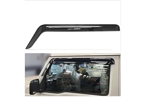 ‎TUNEZ TUNEZ® Fenstertür Visier Wetterschutz Windabweiser Kompatibel mit Suzuki Jimny GJ 2019 2020 2021 Installation nur an den vorderen 2 Türen.