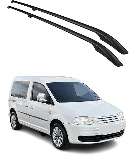 TURTLE Dachreling Für VW Caddy (2K) 2003–2019 – Kurze Version, Grau, 250 Kg Traglast, Alu, Made In Turkey